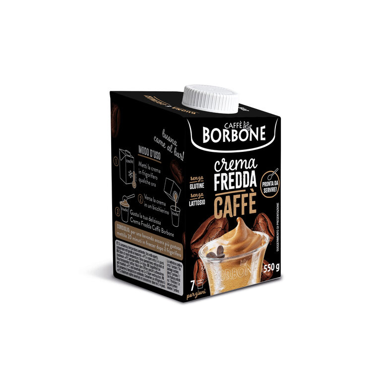 Crema FREDDA Caffe - Coffee Cream BORBONE 550g, Crema Fredda & Süßes