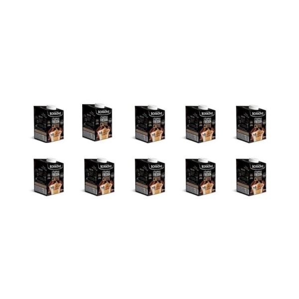 Crema FREDDA Caffe - Coffee Cream BORBONE 550g Sparset 10er Karton