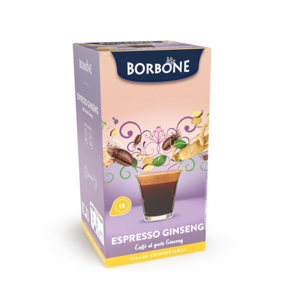 Caffe Borbone Aromatisiert mit Ginseng E.S.E 44mm 18Stück