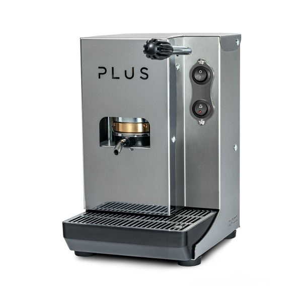 Aroma Plus E.S.E Espressomaschine - Ese Pads Maschine 44mm Silber / Silver